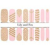 Lily and Fox - Nail Wrap - Goldilocks