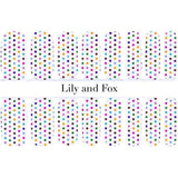 Lily And Fox - Nail Wrap - Polka Pop