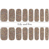 Lily And Fox - Nail Wrap - Less Bitter, More Glitter