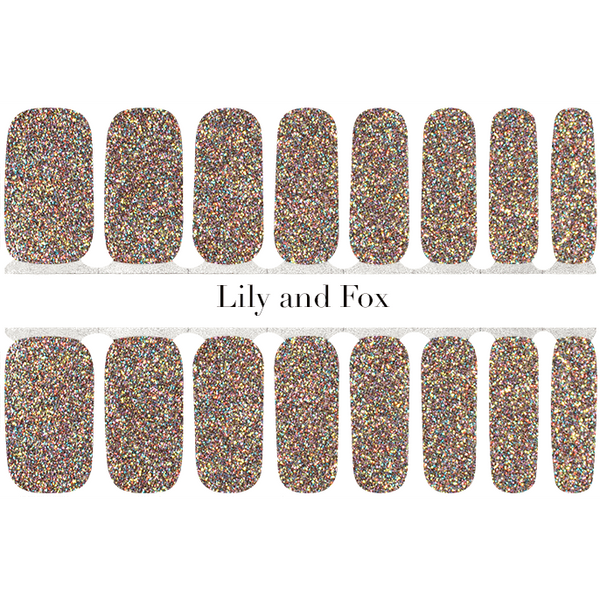Lily And Fox - Nail Wrap - Less Bitter, More Glitter