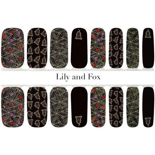 Lily And Fox - Nail Wrap - On The Web (Glow)