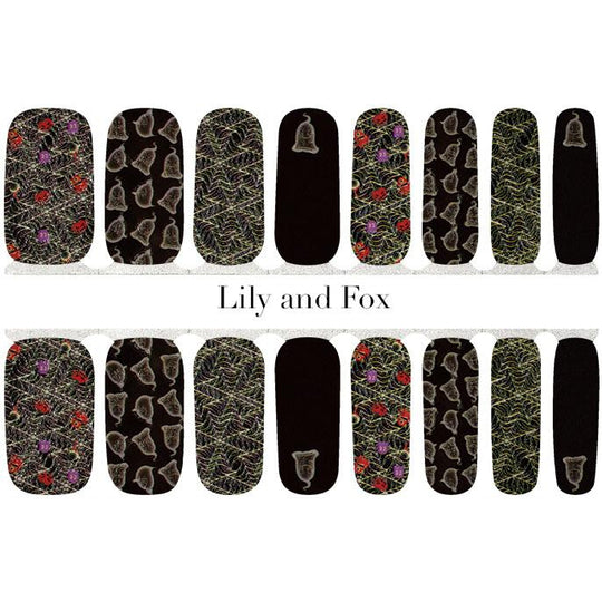 Lily And Fox - Nail Wrap - On The Web (Glow)