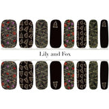 Nails Mailed - Pedicure Wrap - Colorful Camouflage