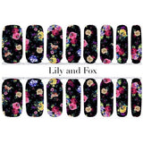 Lily And Fox - Nail Wrap - Night Garden