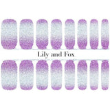 Lily and Fox - Nail Wrap - Lilac Ombre