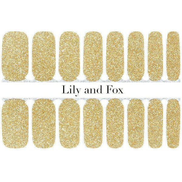 Lily and Fox - Nail Wrap - Fool's Gold