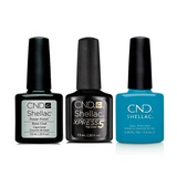 CND - Shellac Xpress5 Combo - Base, Top & Boats & Bikinis ( 0.25 oz )