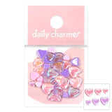 Daily Charme - Clear Jelly Stamper & Scraper Set - Pink
