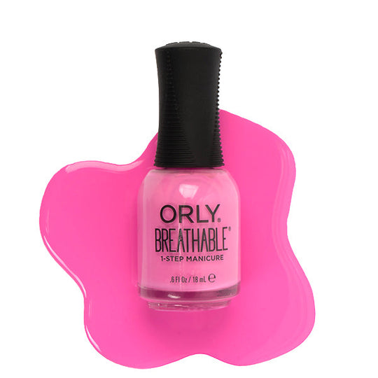 Orly Nail Lacquer Breathable - Burst Your Bubblegum - #2060068