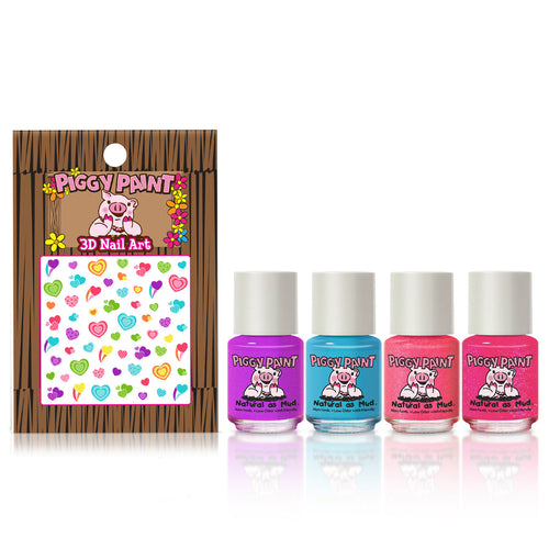 Piggy Paint Nail Polish Set - Birthday Cake Shake Gift Set 