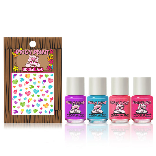 Piggy Paint Nail Polish Set - Birthday Cake Shake Gift Set