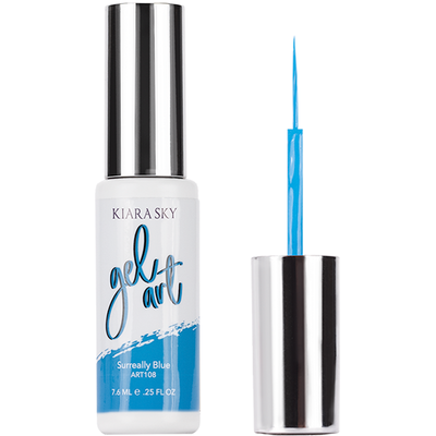 Kiara Sky - Gel Art - Surreally Blue