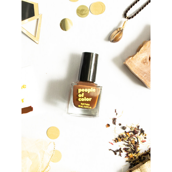 People Of Color Nail Lacquer - Brown Sugar Babe 0.5 oz 