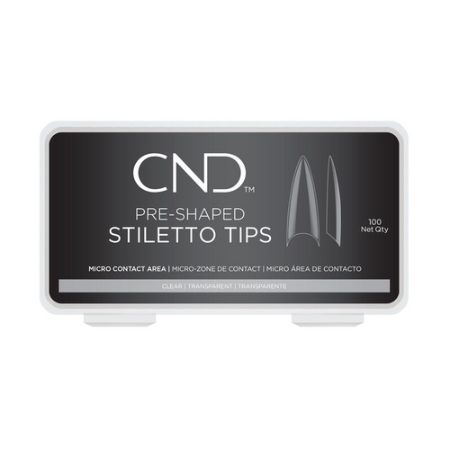 CND Nail Tips - Stiletto 100ct