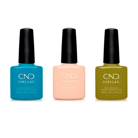 Gel Set - CND Mediterranean Dream Set 3