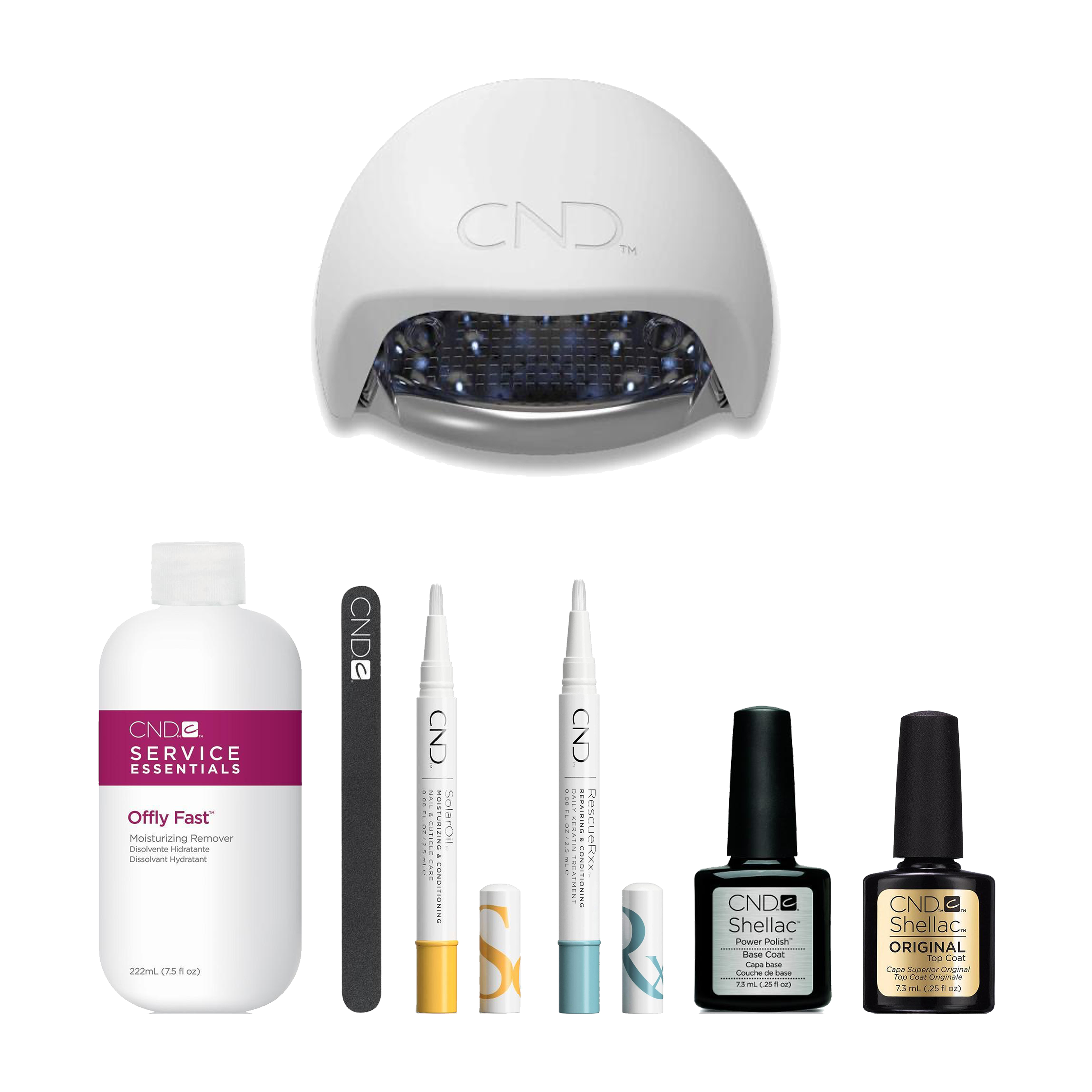 CND Gel Essentials Kit Sleek Nail