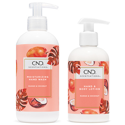 CND - Scentsations Mango & Coconut Handwash Lotion Duo