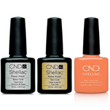 CND - Shellac Combo - Base, Top & Catch Of The Day