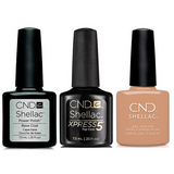 CND - Shellac Combo - Base, Top & Cherry Apple