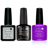 CND - Shellac Xpress5 Combo - Base, Top & Magenta Mischief (0.25 oz)