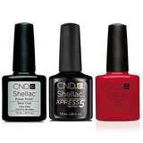 CND - Shellac Combo - Base, Top & Decadence