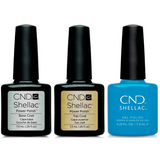 CND - Shellac Combo - Base, Top & Pop-Up Pool Party