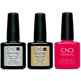 CND - Shellac Combo - Base, Top & Rooftop Hop