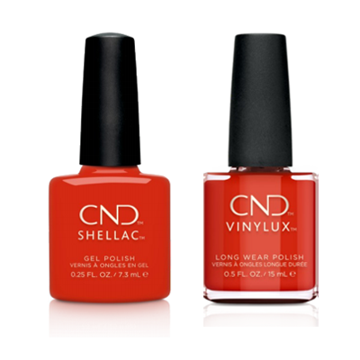 CND - Shellac & Vinylux Combo - Hot Or Knot