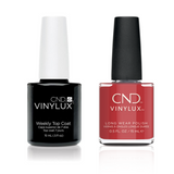 CND - Vinylux Topcoat & Wooded Bliss 0.5 oz - #386
