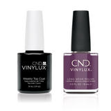 CND - Vinylux Topcoat & Verbena Velvet 0.5 oz - #388