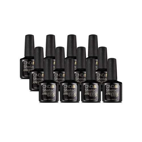 CND Shellac - XPress5 Top Coat - 12 Pack (0.25 oz)