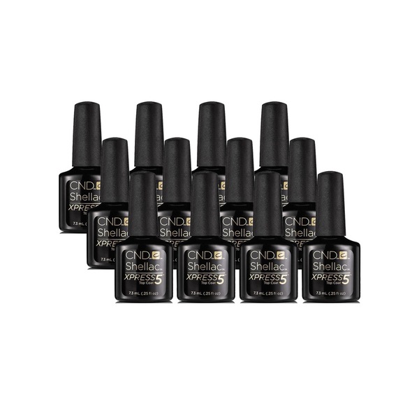 CND Shellac - XPress5 Top Coat - 12 Pack (0.25 oz)