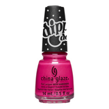 Lily and Fox - Nail Wrap - Lipstick Pink (Glitter)