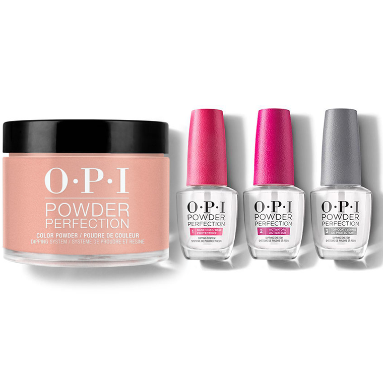 OPI Dip Powder Combo Liquid Set & Chocolate Mousse Sleek Nail