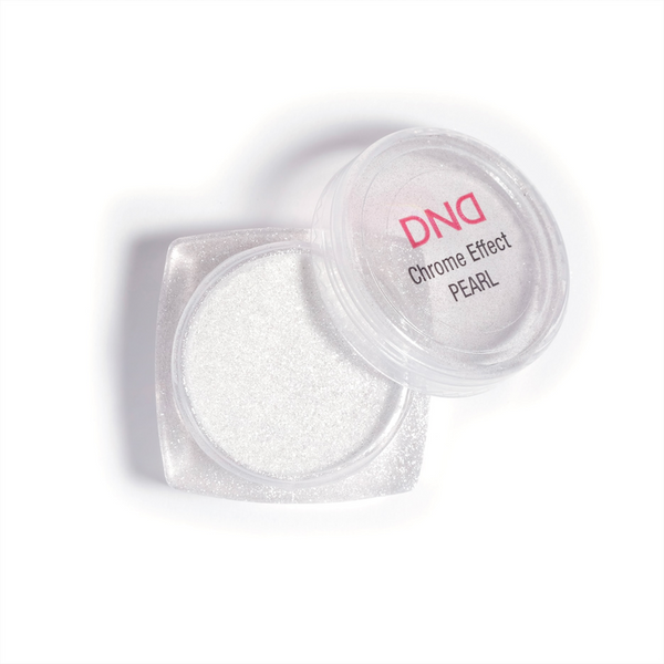 DND - Pearl Chrome Effect - White Silk - 1 pc