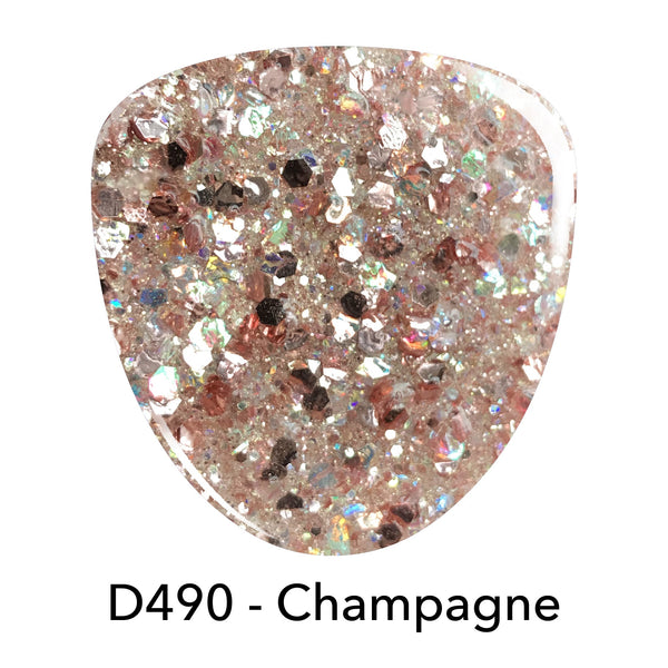 Revel Nail - Dip Powder Champagne 2 oz - #D490