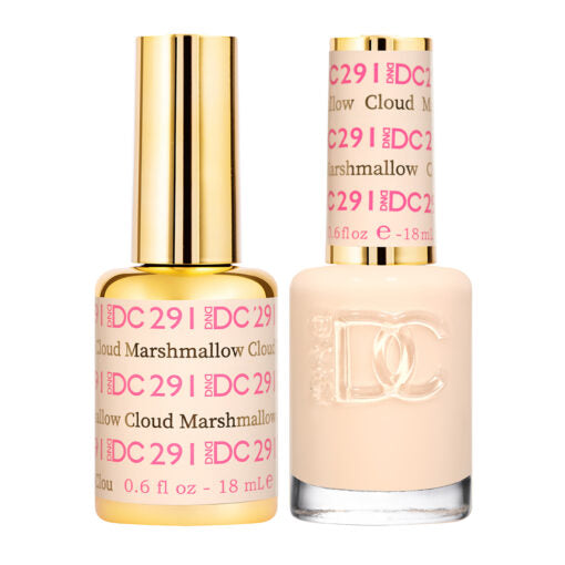 DND - DC Duo - Gel & Lacquer - Marshmallow Cloud - #DC291