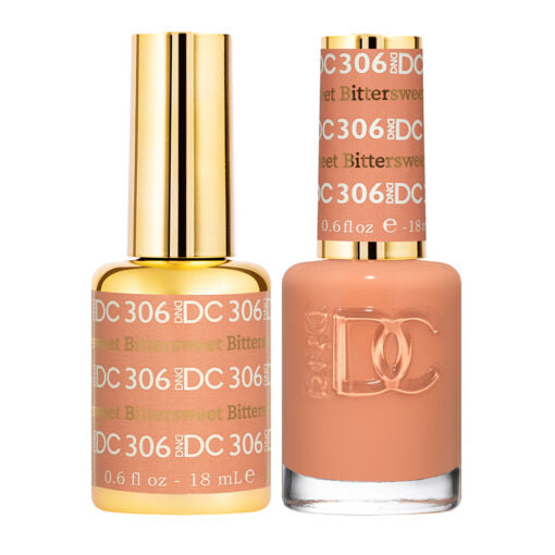 DND - DC Duo - Gel & Lacquer - Bittersweet - #DC306