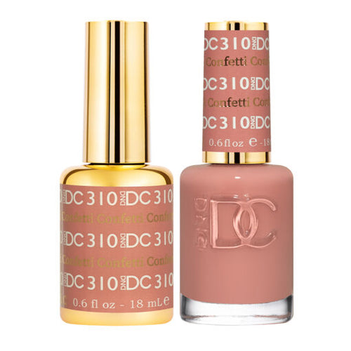 DND - DC Duo - Gel & Lacquer - Confetti - #DC310