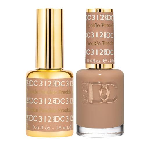 DND - DC Duo - Gel & Lacquer - Freckle - #DC312