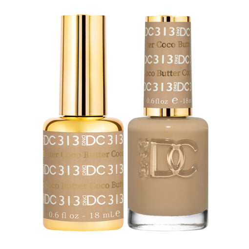 DND - DC Duo - Gel & Lacquer - Coco Butter - #DC313