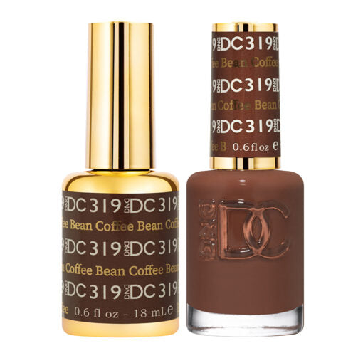 DND - DC Duo - Gel & Lacquer - Coffee Bean - #DC319