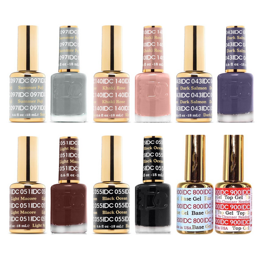 DND - Gel Starter Set DC - BT800900, DC097, DC055, DC051, DC043, DC140