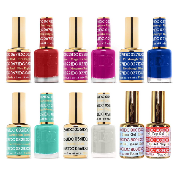 DND - Gel Starter Set DC - BT800900, DC067, DC027, DC032, DC022, DC056