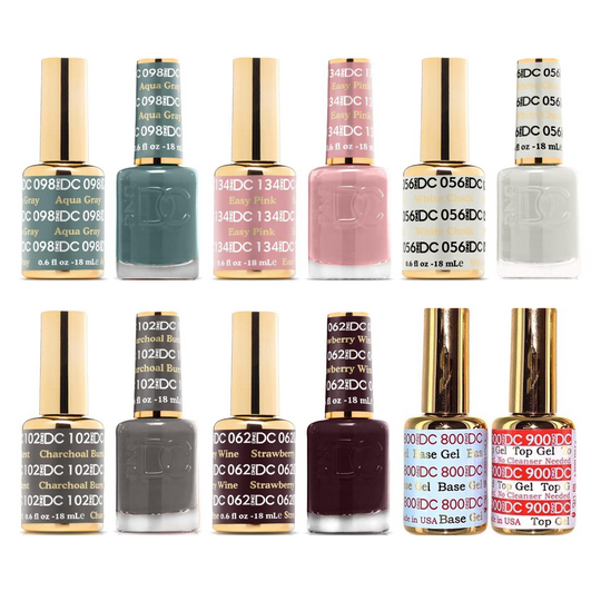 DND - Gel Starter Set DC - BT800900, DC056, DC098, DC062, DC134, DC102