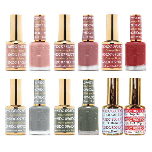 DND - Gel Starter Set DC - BT800900, DC096, DC095, DC097, DC077, DC140