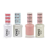 DND - #500#600 Base, Top, Gel & Lacquer Combo - Ballet Slipper - #496