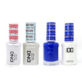 DND - #500#600 Base, Top, Gel & Lacquer Combo - Berry Blue - #734