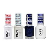 DND - #500#600 Base, Top, Gel & Lacquer Combo - Blue Amber - #583
