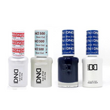 DND - #500#600 Base, Top, Gel & Lacquer Combo - Blue Mist - #761